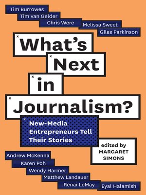 cover image of What's Next in Journalism?